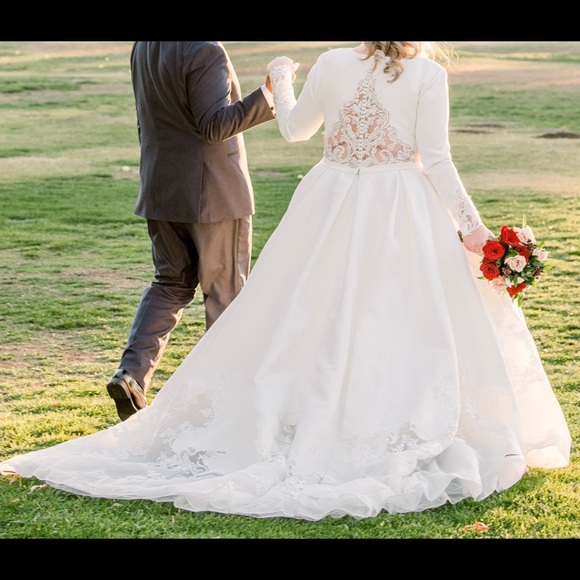 Pronovias Dresses Pronovias Brown Wedding Dress Poshmark